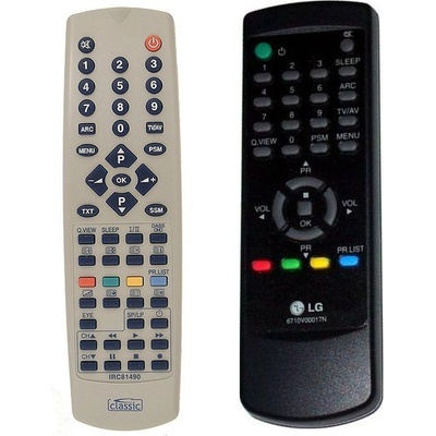 GENERAL Lg 6710v00017n, irc81490 - дистанционно управление дубликат (6710v00017n, irc81490)