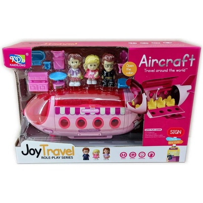 Самолет с кукли и мебели