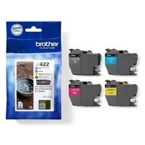 Brother Original LC-422VAL Tintenpatronen Value Pack MFC-J5340DW - LC422VAL
