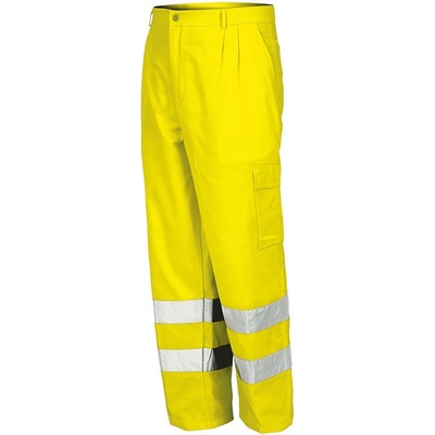 Industrial Starter Výstražné kalhoty do pasu Žlutá