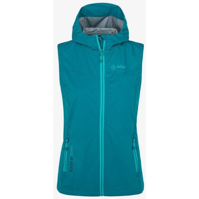 Kilpi Петролна дамска софтшел жилетка Kilpi Monilea-W Kilpi | Sin | ЖЕНИ | XS