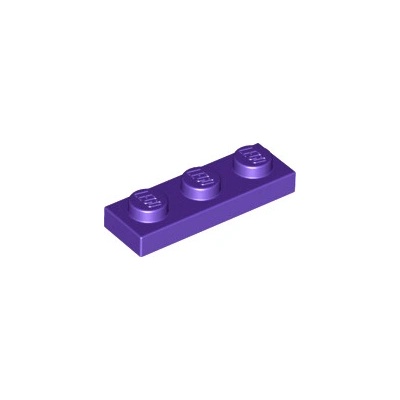 Lego 3623 Dark Purple Plate 1 x 3