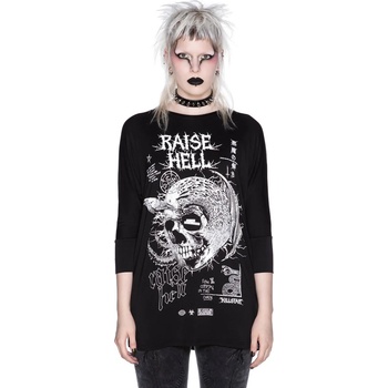 Image 1 of KILLSTAR Дамска тениска (туника) KILLSTAR - Raise Hell - Raglan - KSRA002516