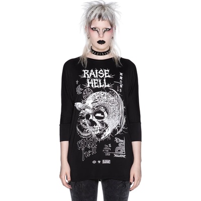 KILLSTAR Дамска тениска (туника) KILLSTAR - Raise Hell - Raglan - KSRA002516