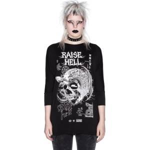 KILLSTAR Дамска тениска (туника) KILLSTAR - Raise Hell - Raglan - KSRA002516
