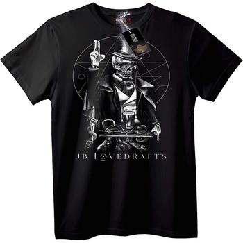 NOONEBRAND Тениска H. P. Lovecraft Череп - M, Black