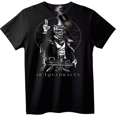NOONEBRAND Тениска H. P. Lovecraft Череп - M, Black