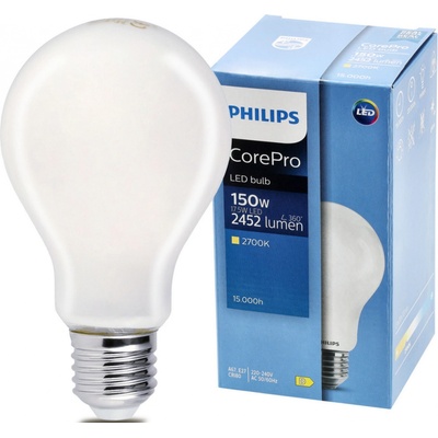 Philips LED žiarovka E27 17,5W 2452lm 2700k Corepro Premium