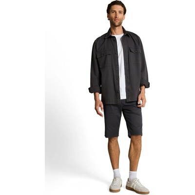 Tom Tailor pánské chino kraťasy 1049727 39731 Šedá