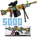Export Automatická puška s grafikou Joker pro gelové kuličky M249