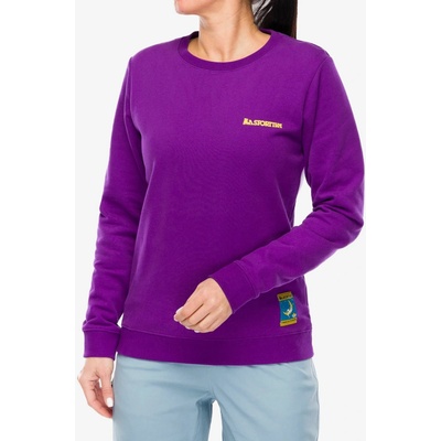 The Moon Sweatshirt violet/yellow