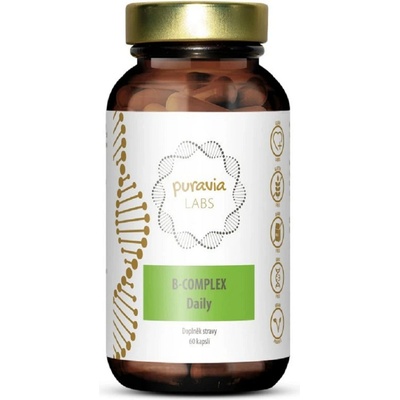 Puravia LABS B-komplex daily 60 kapslí