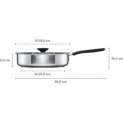 Fiskars Tradiční pánev 28 cm s keramickým povrchem