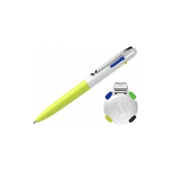 Schneider Химикалка Take 4 Neon жълта