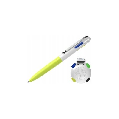 Schneider Химикалка Take 4 Neon жълта