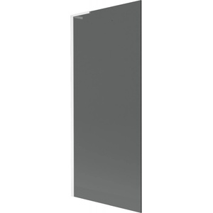 Mexen Next L сгъваема преграда за вана 1-крилна 80 x 150 cm, графит, бяло - 895-080-000-03-40-20 (895-080-000-03-40-20)