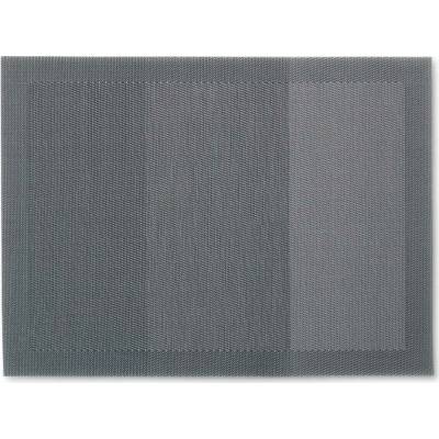 KELA prostírání Nica 70%PE/30%PET tmavě šedá 45,0x33,0cm KL-12833