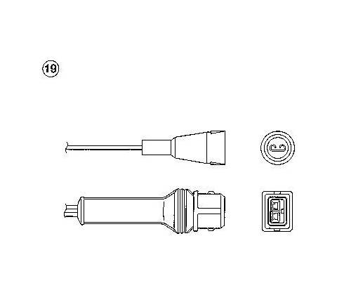 Lambda sonda NGK OZA446-E16