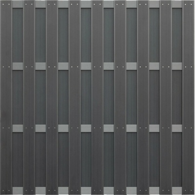 OBI Plotový prvek WPC/ALU antracitový 180 x 180 cm