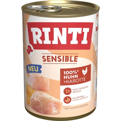 Rinti Adult Sensible kuře & mrkev 6 x 400 g