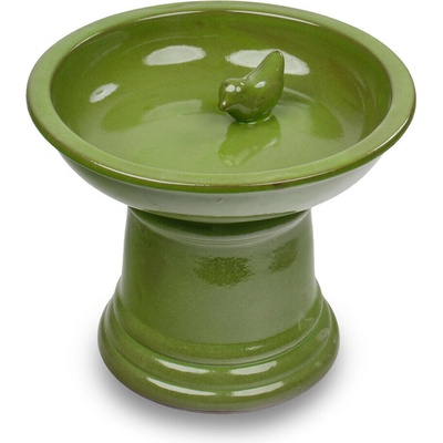 Esschert Design Pítko pro ptáčky 28 cm zelená
