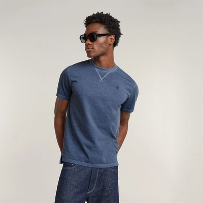 G Star Тениска G Star Men's Nifous Regular Fit T-Shirt - Sea Blue
