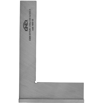 KINEX KI4034-17-010 Uholník presný príložný nerez tr.pr.1 100x70/21x6 mm