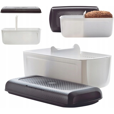 Chlebník Tupperware BreadSmart Junior na pečivo a chléb se systémem FreshVent