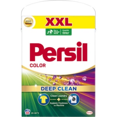 Persil Deep Clean Color prací prášek na barevné prádlo box 58 PD 3,48 kg