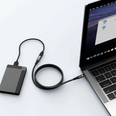 Erpower ERPW2CEX-BK Extender USB-C/USB-C 2m černý