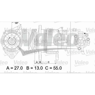 generátor VALEO 437147