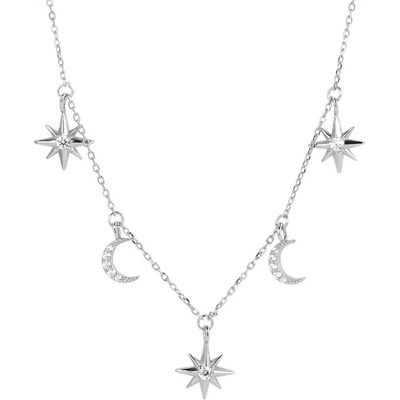 Silenti Jewelry Сребърно колие "Порив