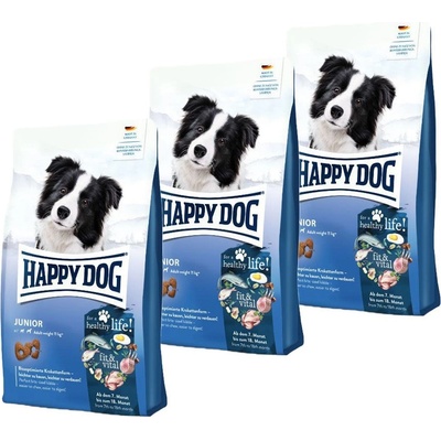 Happy Dog Junior 3 x 10 kg