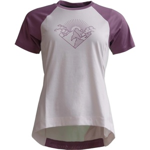 Zimtstern Дамска фланелка с къс ръкав за колоездене Zimtstern Women's Pureflowz Shirt S/S Cycling jersey - Lilac / Berry - размер XS (156-2293-0211)