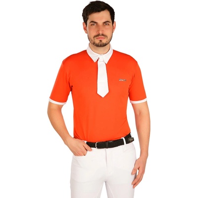 Litex J1000 polo pánské závodní cihlová