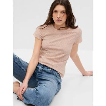 GAP Щампана тениска GAP GAP | Rozov | ЖЕНИ | XXS