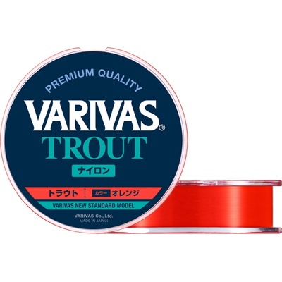 Varivas Trout Nylon orange 100 m 0,165 mm 1,81 kg – Zboží Mobilmania