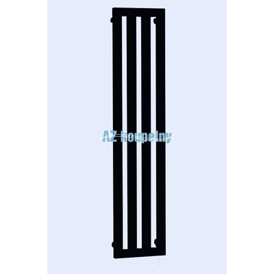 PMH Darius s háčky DAH6BL 326 mm x 1800 mm Černá