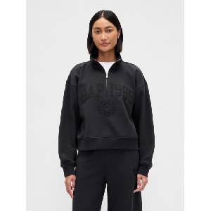 GAP Oversize суитшърт с лого 1969 VintageSoft GAP GAP | Cheren | ЖЕНИ | XXS
