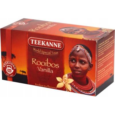 Teekanne expresný čaj rooibos World Special Teas vanilkový 20 x 1,75 g