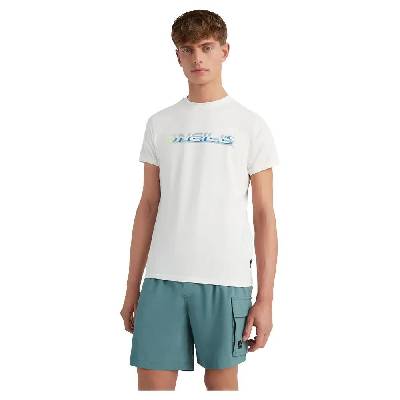 Тениска O´neill Active Logo short sleeve T-shirt - White (Snow White)