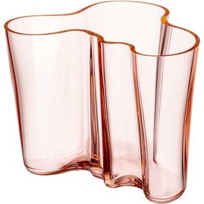 Váza Alvar Aalto 160mm, lososovo ružová