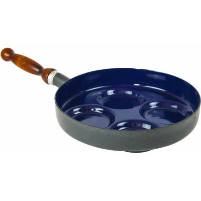 Sfinx Smaltovaný lívanečník s dřevěným držadlem BSE 24 cm