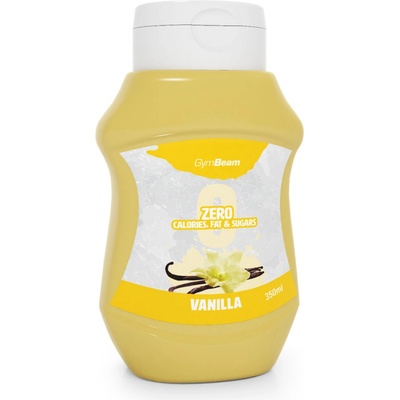 GymBeam Sirup ZERO vanilka 350 ml