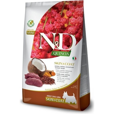 N&D Quinoa Skin & Coat Jelení 0,8 kg