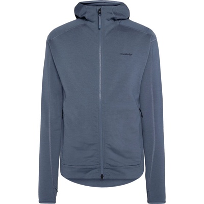 KnowledgeCotton Apparel Мъжко поларено яке Knowledgecotton apparel Cleaver Wool 320 Fleece Hoody Fleece jacket - Vintage Indigo - размер XXL (005-6704-0315)