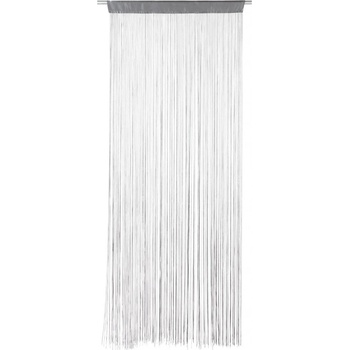 LIVARNO HOME Závěs s třásněmi, 90 x 240 cm (světle šedá)