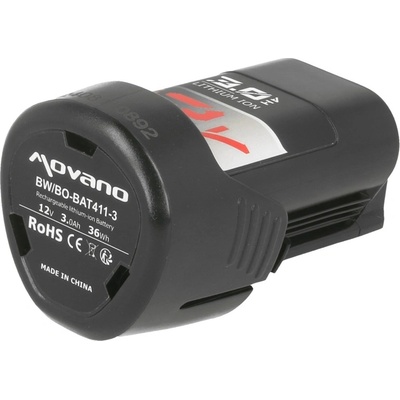 Movano Батерия за Bosch BAT411 / BAT412 / BAT413 / BAT414, 12V, 3.0 Ah (BW/BO-BAT411-3)