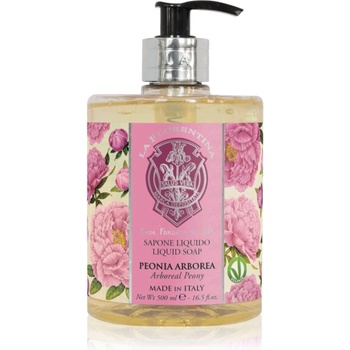 La Florentina Arboreal Peony Liquid Soap натурален течен сапун за ръце божур 500ml