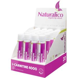 Naturalico L-Carnitine Liquid 4000 Shot [20 x 25 мл]